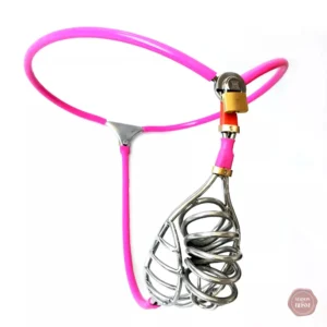 Ceinture de chasteté pour homme Sissy