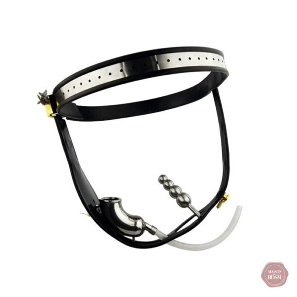 Accessoire de chasteté pour homme, tour de taille ajustable