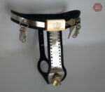 Ceinture de chasteté noire pour femme élégante et discrète