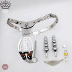Accessoire de chasteté féminin ajustable