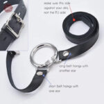 Cuir de qualité pour ceinture de chasteté