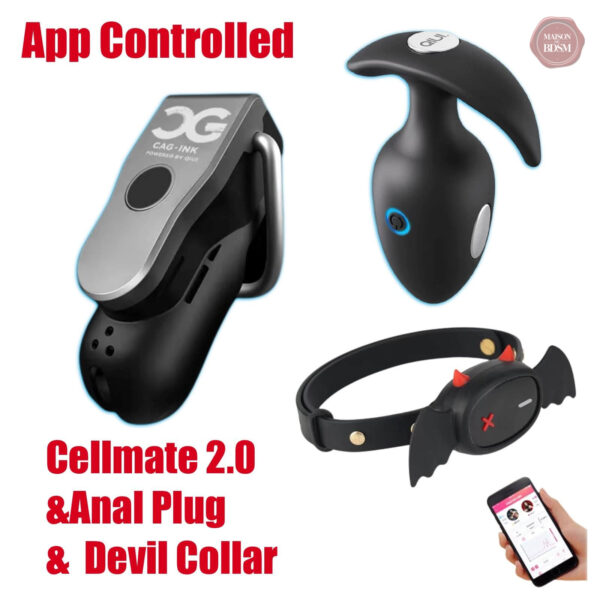 cellmate-20-little-devil-collar-anal-plug-1 Cellmate 2.0 pour des sensations intenses en plug anal