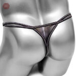 Accessoire travesti en dentelle avec ouverture