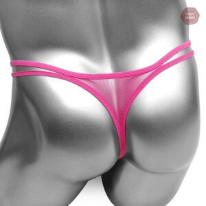 Accessoire travesti en dentelle avec ouverture