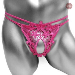 Sous-vêtement sexy en dentelle pour homme