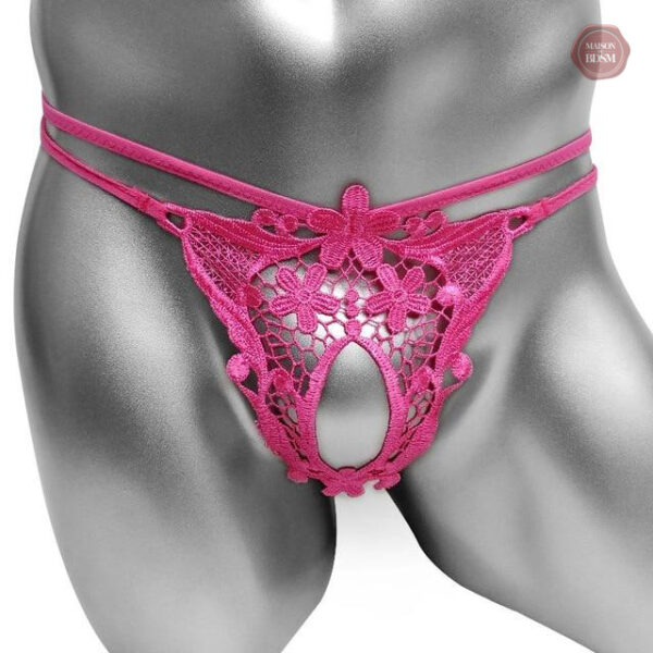 Sous-vêtement sexy en dentelle pour homme