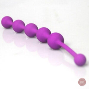 Accessoire de plaisir anal avec perles stimulantes