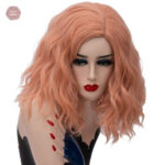 Cheveux courts ondulés de 35.56 cm pour un look tendance