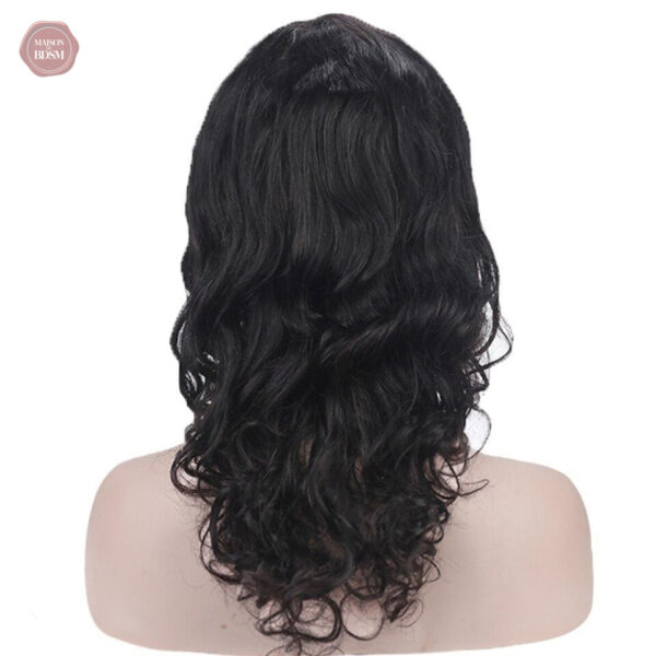 Extensions de cheveux naturels mi-longs, faciles à coiffer