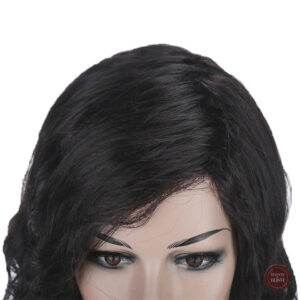 Cheveux humains de qualité, mi-longs pour toutes occasions