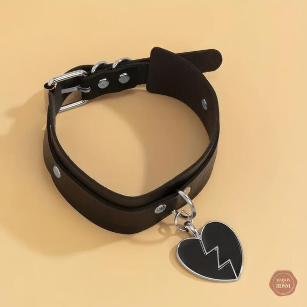 Choker élégant pour les amateurs de BDSM