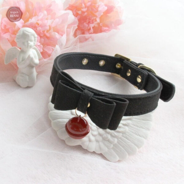 Choker Kawaii avec détails ludiques et colorés
