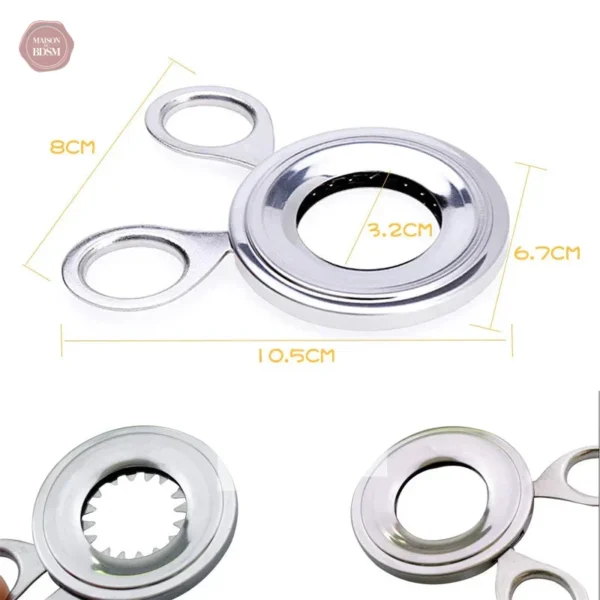 Accessoire CBT : ciseaux à pointes pour usage médical