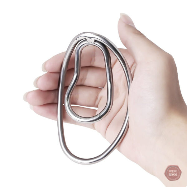 Accessoire d'entraînement Sissy en acier pour usage transgenre
