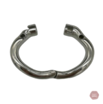 Anneau de chasteté en acier, design charnière B