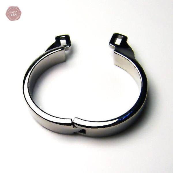 Anneau de chasteté avec design en cage et charnière C