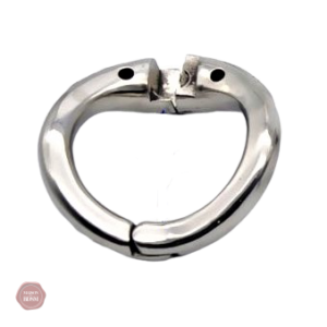 Cockring charnière D pour chasteté masculine