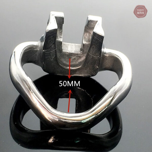 Cage de chasteté E, idéal pour des jeux intenses