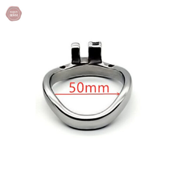 Anneau de chasteté ergonomique pour des sensations uniques