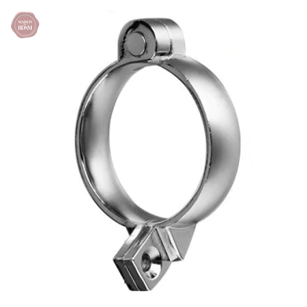 cockring-anneau-cage-de-chastete-k-1 Cockring en métal pour une expérience de chasteté intense