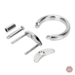 Anneau de chasteté L, durable et ergonomique