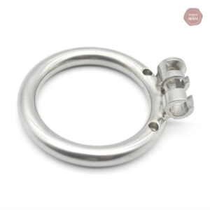 Cockring en métal pour la chasteté masculine