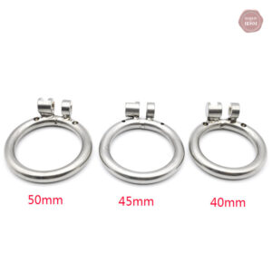 Anneau de chasteté H, design ergonomique pour le confort