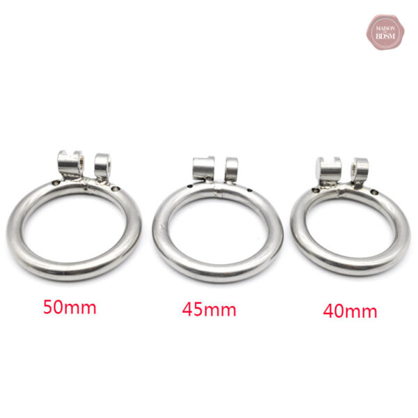 Anneau de chasteté H, design ergonomique pour le confort