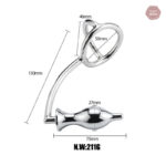 Jouet intime : plug anal avec fonctionnalité de cockring
