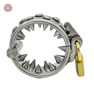 Cockring à pointes, accessoire pour intensifier le plaisir