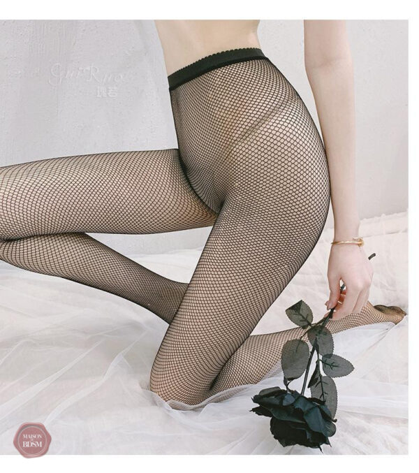 Collants sissy en résille pour une touche de séduction