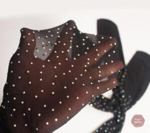 Bas Sissy Night Out ornés de strass scintillants