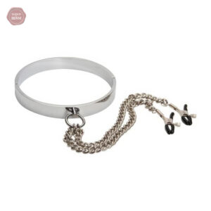 Collier en acier pour pinces tétons