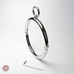 Collier en métal pour jeux BDSM