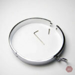Accessoire BDSM en acier brillant
