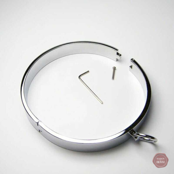 Accessoire BDSM en acier brillant