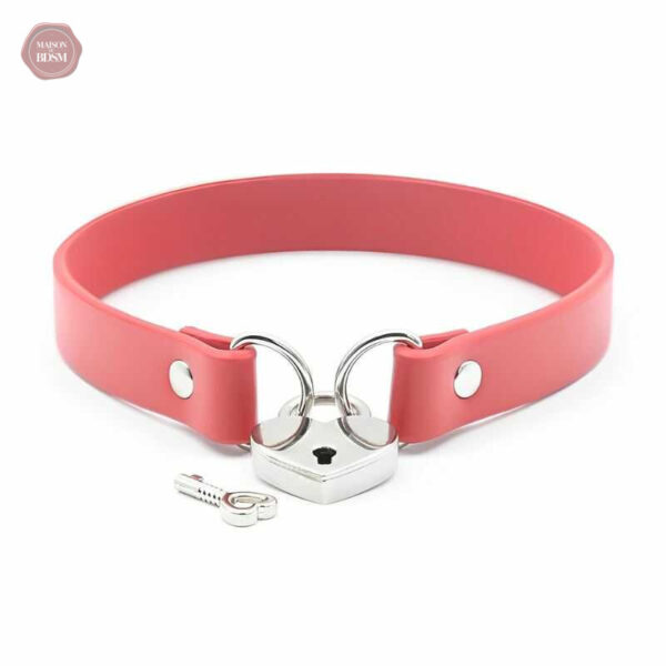 Collier sexy avec cadenas pour les amateurs de bondage