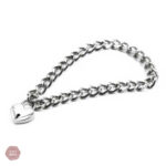 Collier BDSM chaîne avec cadenas