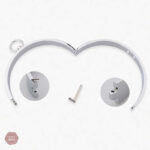 Collier en métal robuste pour pratiques BDSM