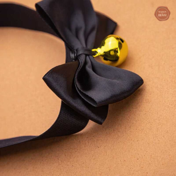 Élément de mode BDSM, collier nœud papillon unique