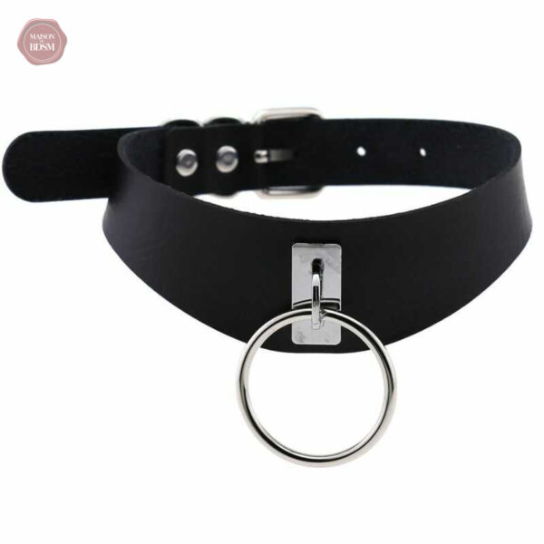 collier-bdsm-o-1 Collier BDSM O, accessoire de bondage élégant