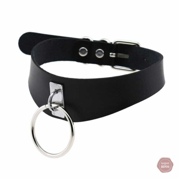 Collier O pour jeux de rôle et de domination