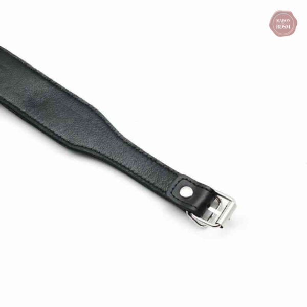 Collier BDSM, design élégant pour jeux de pouvoir