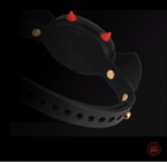 Collier Devil avec contrôle à distance pour sensations