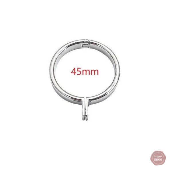 Collier de chasteté avec mécanisme de verrouillage