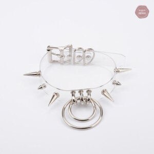 Accessoire BDSM élégant en matériau transparent