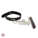 Collier BDSM avec cœur décoratif