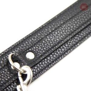 Laisse en cuir pour collier BDSM