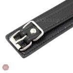 Accessoire BDSM : collier et laisse en cuir