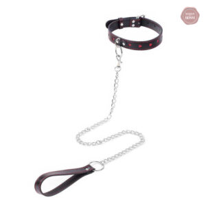 Collier Cœurs pour pratiques BDSM